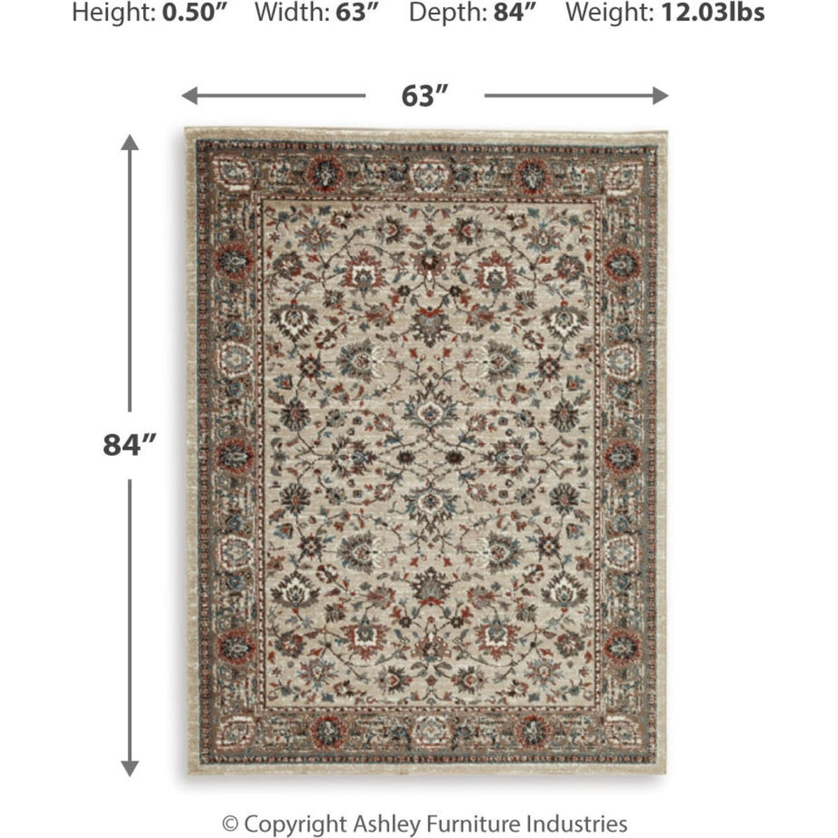 Beritham Area Rug - 5'x7' | Westlock Home Furnishers